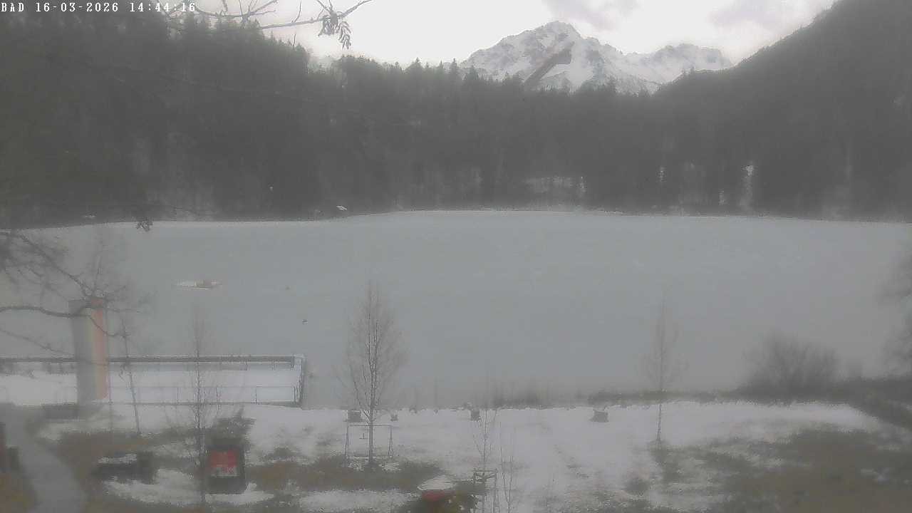Archiv Foto Webcam Oberstdorf: Freibergsee Liegewiese