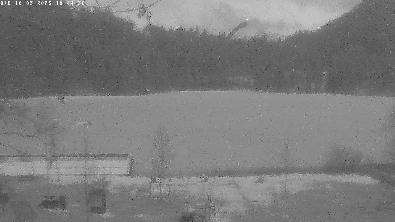 Archiv Foto Webcam Oberstdorf: Freibergsee Liegewiese