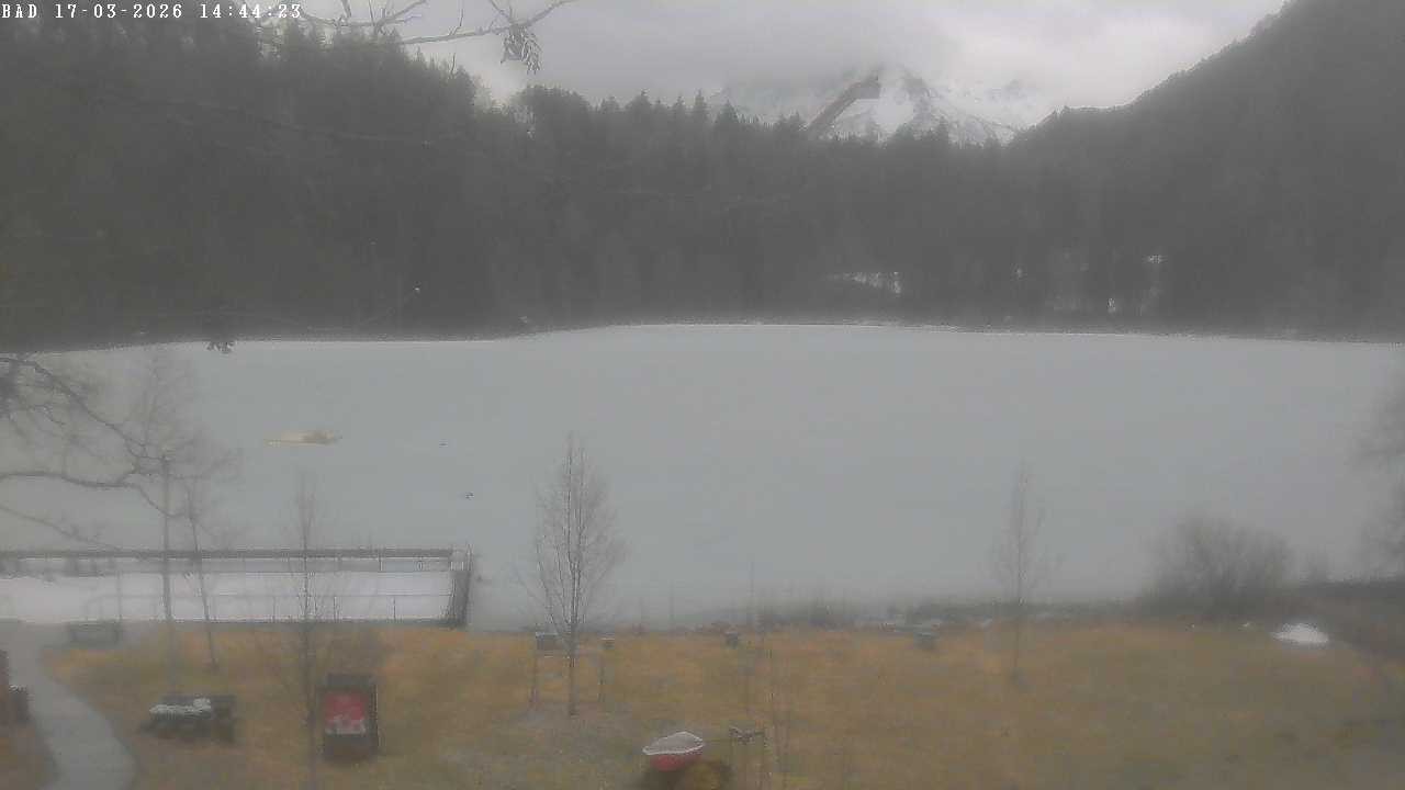 Archiv Foto Webcam Oberstdorf: Freibergsee Liegewiese