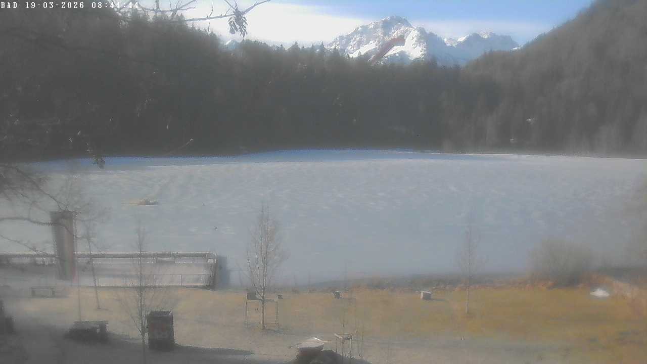 Archiv Foto Webcam Oberstdorf: Freibergsee Liegewiese
