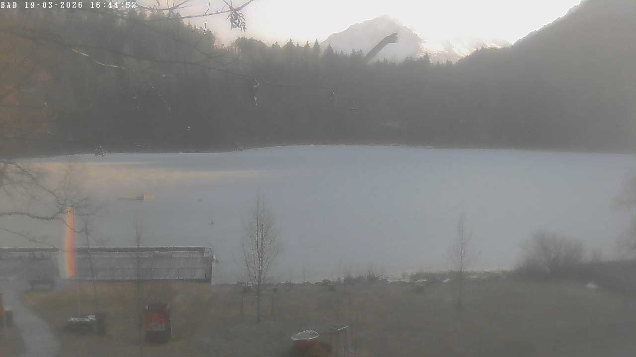 Archiv Foto Webcam Oberstdorf: Freibergsee Liegewiese