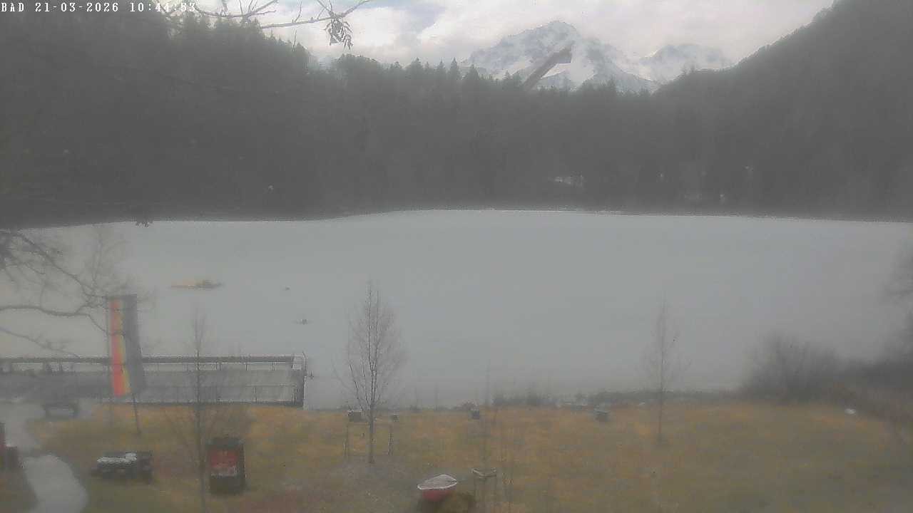 Archiv Foto Webcam Oberstdorf: Freibergsee Liegewiese