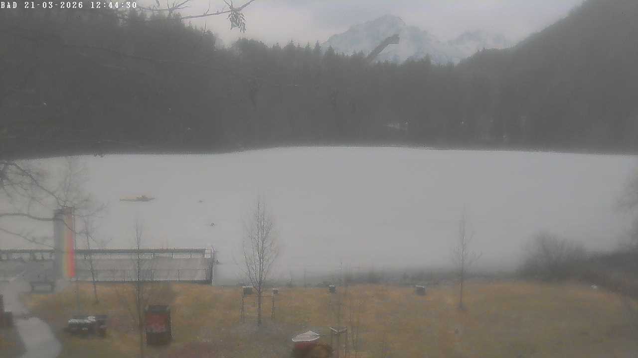 Archiv Foto Webcam Oberstdorf: Freibergsee Liegewiese