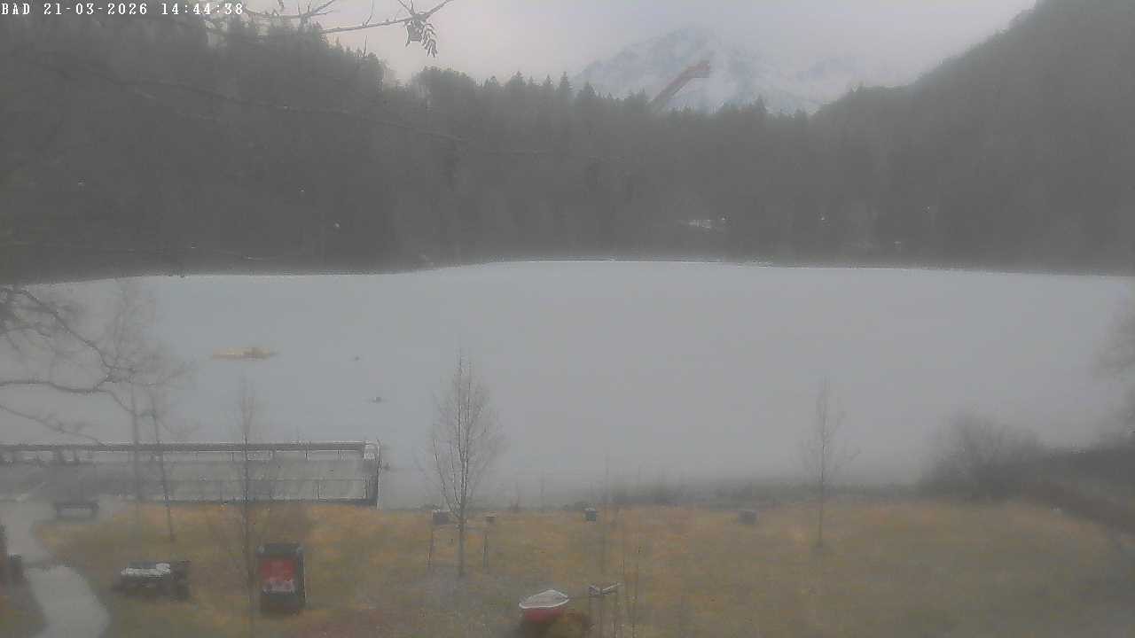 Archiv Foto Webcam Oberstdorf: Freibergsee Liegewiese