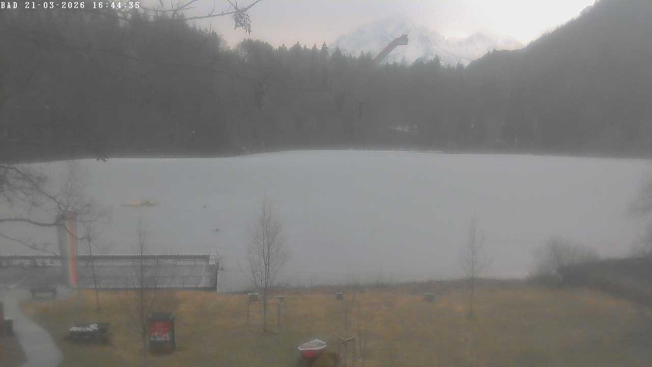 Archiv Foto Webcam Oberstdorf: Freibergsee Liegewiese