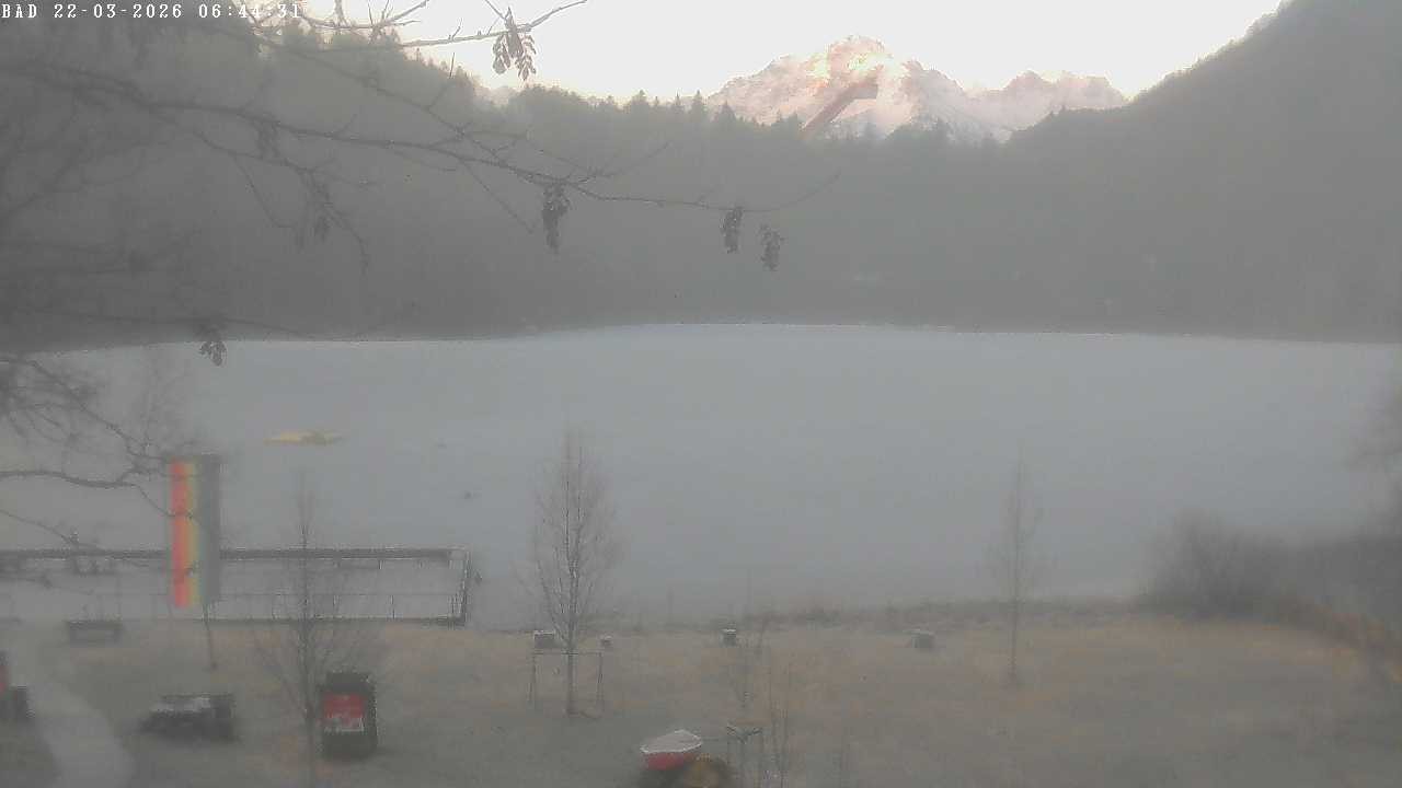 Archiv Foto Webcam Oberstdorf: Freibergsee Liegewiese