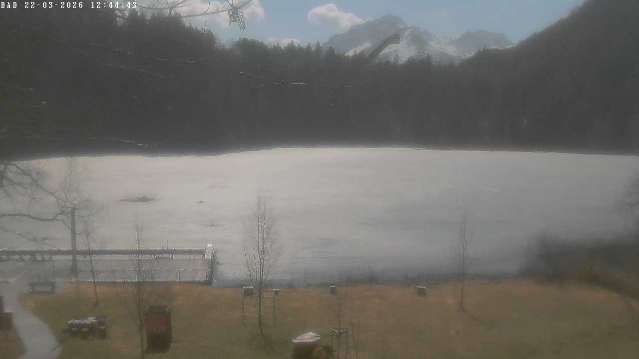 Archiv Foto Webcam Oberstdorf: Freibergsee Liegewiese