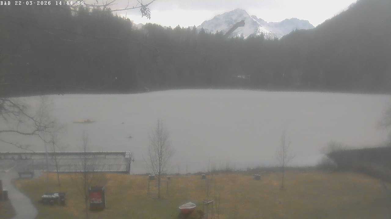 Archiv Foto Webcam Oberstdorf: Freibergsee Liegewiese