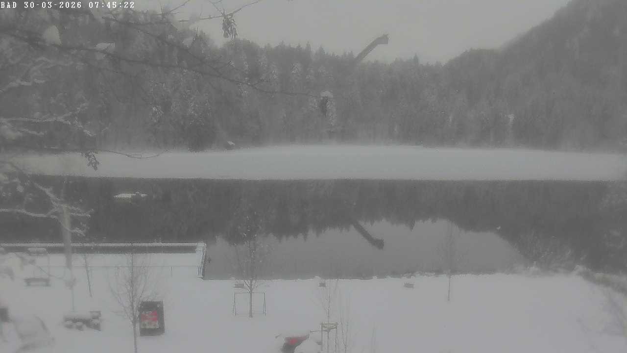 Archiv Foto Webcam Oberstdorf: Freibergsee Liegewiese