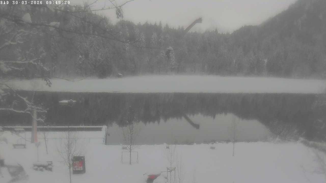 Archiv Foto Webcam Oberstdorf: Freibergsee Liegewiese