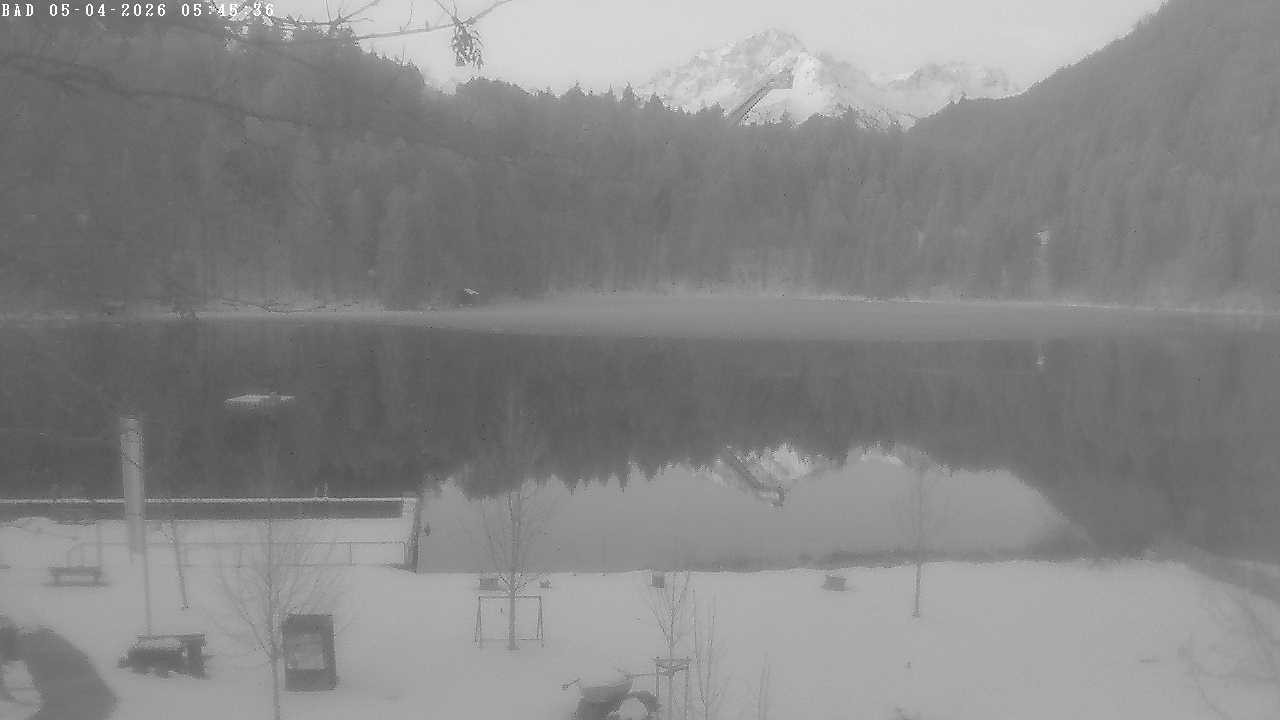 Archiv Foto Webcam Oberstdorf: Freibergsee Liegewiese