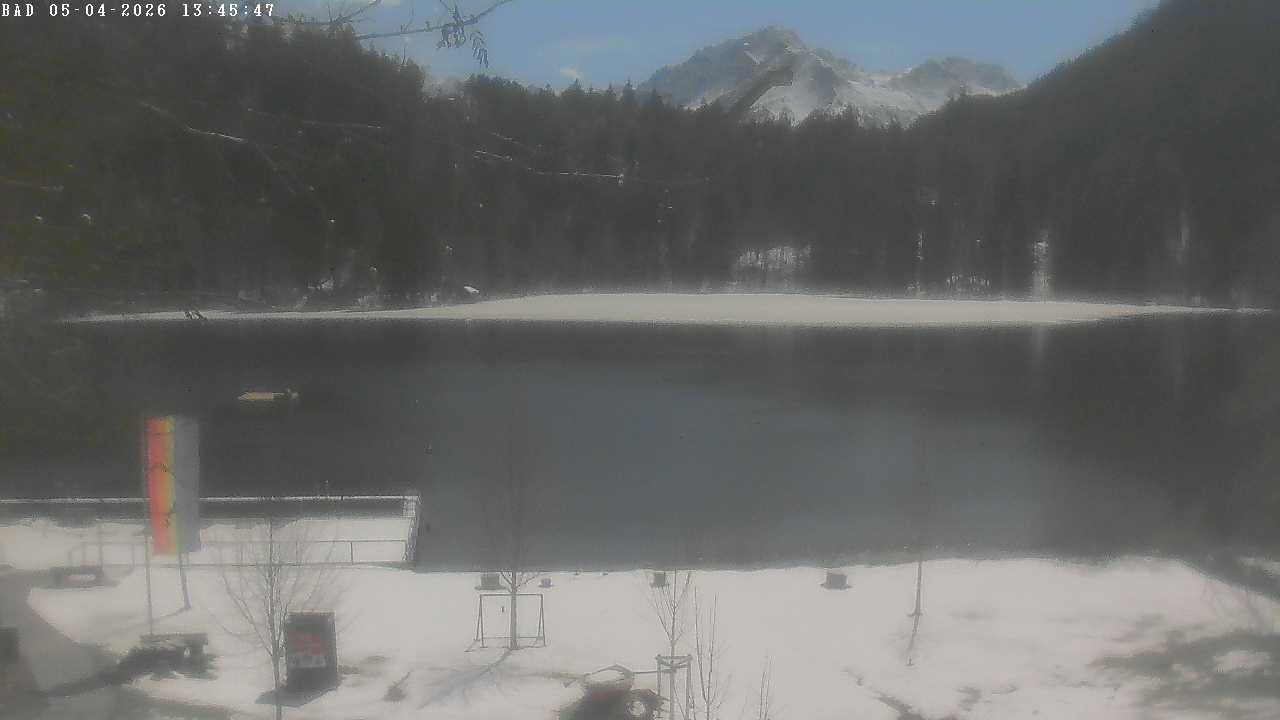 Archiv Foto Webcam Oberstdorf: Freibergsee Liegewiese