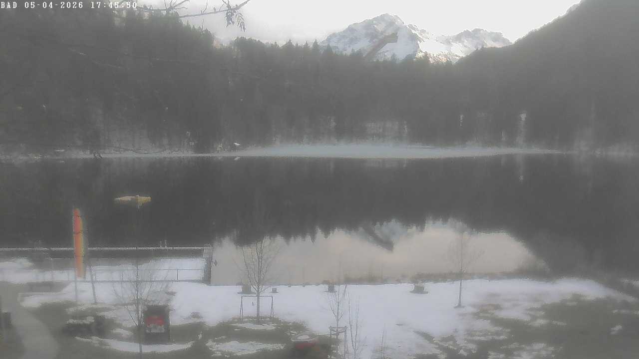 Archiv Foto Webcam Oberstdorf: Freibergsee Liegewiese