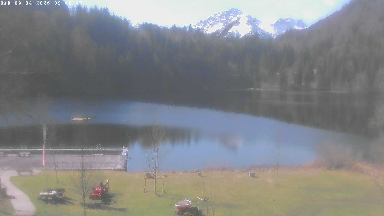 Archiv Foto Webcam Oberstdorf: Freibergsee Liegewiese