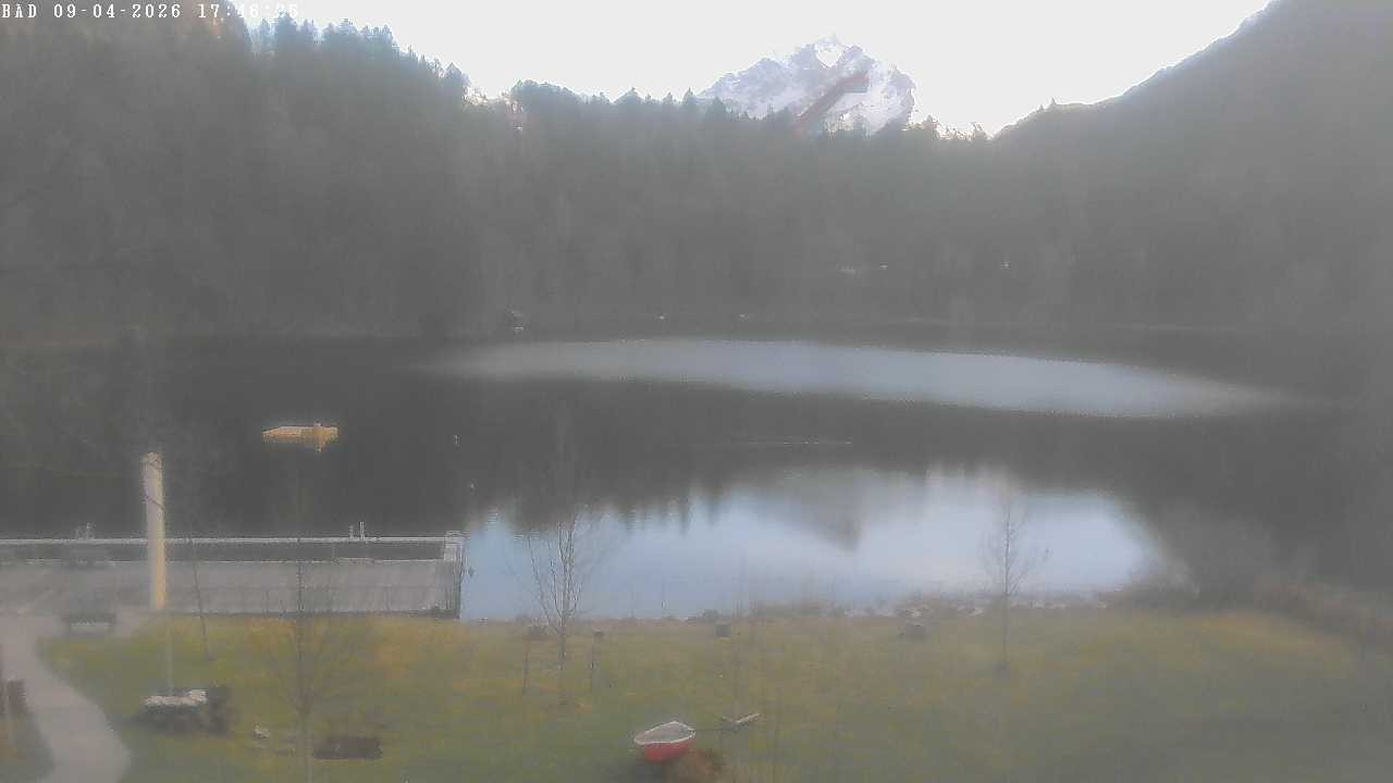 Archiv Foto Webcam Oberstdorf: Freibergsee Liegewiese