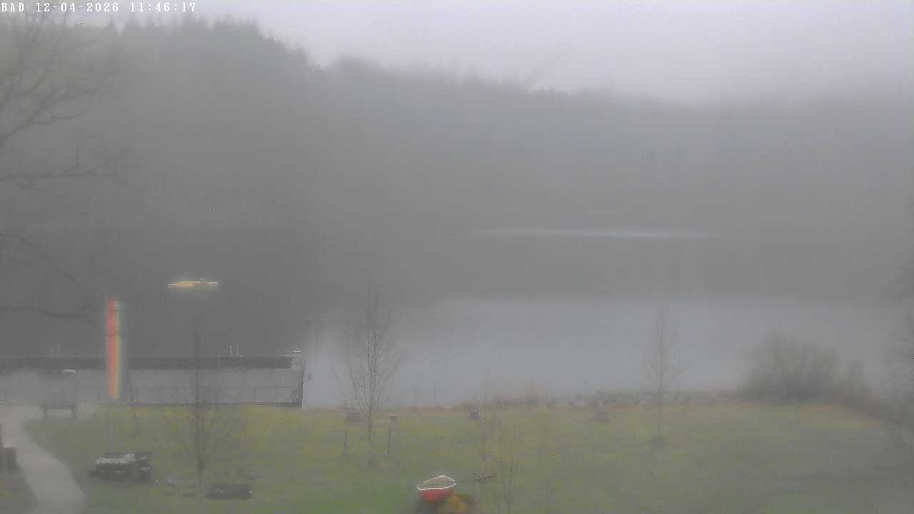 Archived image Webcam Oberstdorf: Freibergsee Sunbathing Area