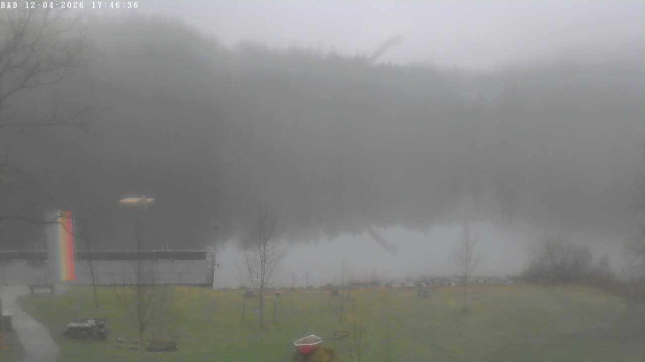 Archived image Webcam Oberstdorf: Freibergsee Sunbathing Area