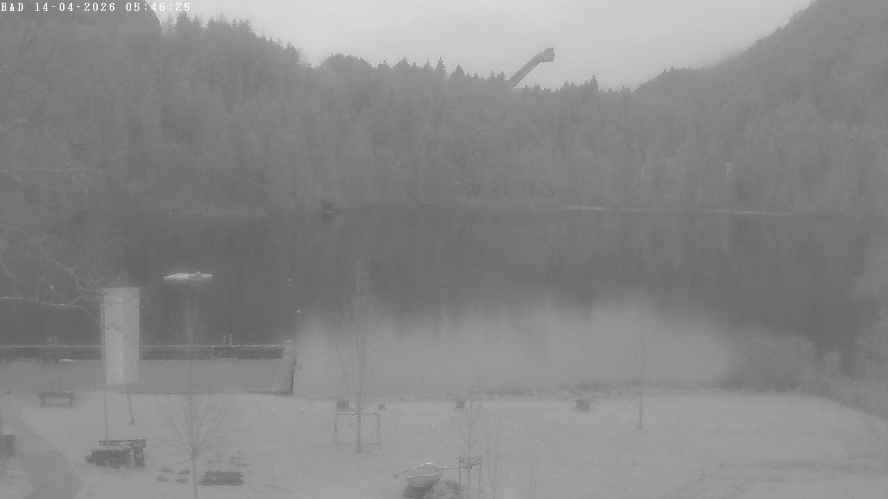 Archiv Foto Webcam Oberstdorf: Freibergsee Liegewiese