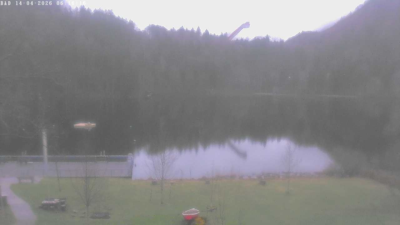 Archiv Foto Webcam Oberstdorf: Freibergsee Liegewiese