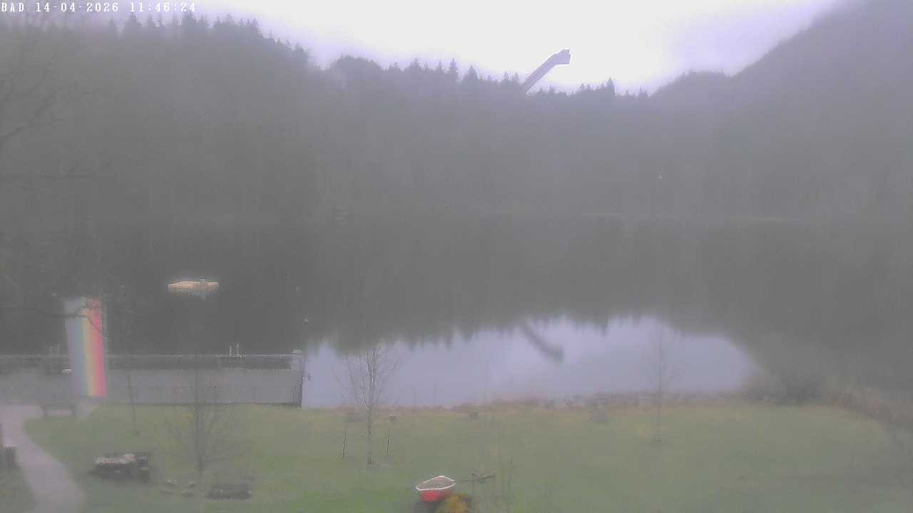 Archiv Foto Webcam Oberstdorf: Freibergsee Liegewiese