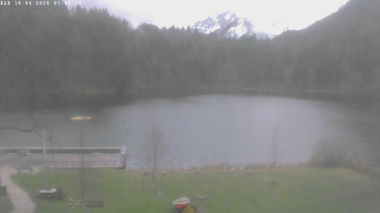 Archiv Foto Webcam Oberstdorf: Freibergsee Liegewiese