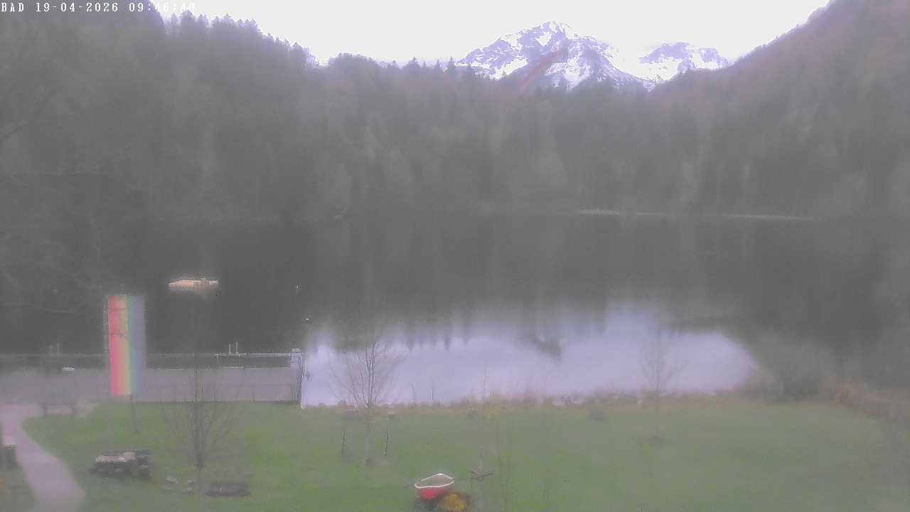 Archived image Webcam Oberstdorf: Freibergsee Sunbathing Area