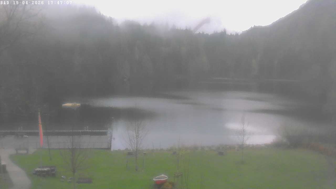 Archived image Webcam Oberstdorf: Freibergsee Sunbathing Area