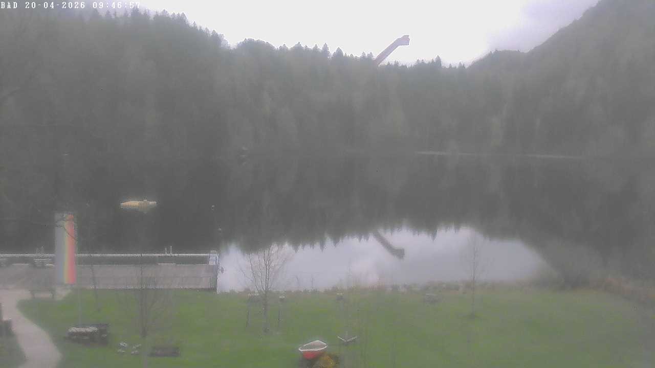 Archiv Foto Webcam Oberstdorf: Freibergsee Liegewiese