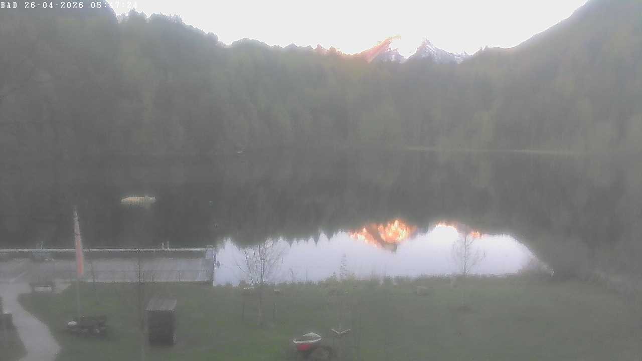 Archiv Foto Webcam Oberstdorf: Freibergsee Liegewiese