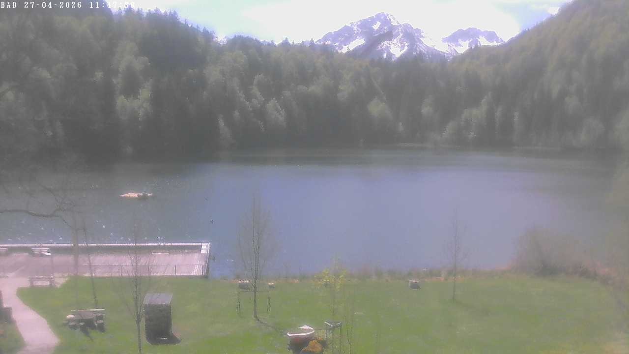 Archiv Foto Webcam Oberstdorf: Freibergsee Liegewiese