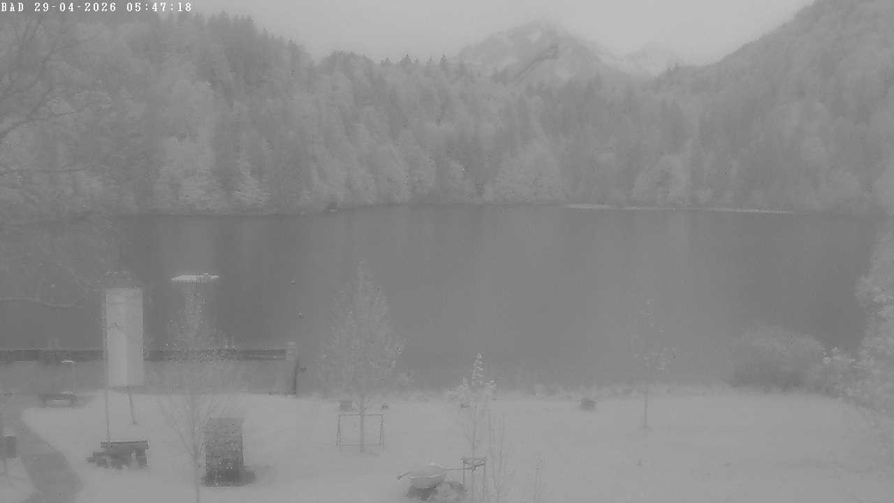 Archiv Foto Webcam Oberstdorf: Freibergsee Liegewiese