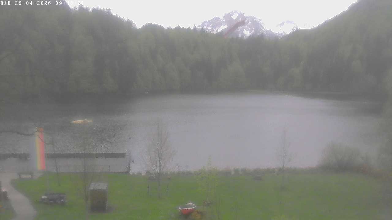 Archiv Foto Webcam Oberstdorf: Freibergsee Liegewiese