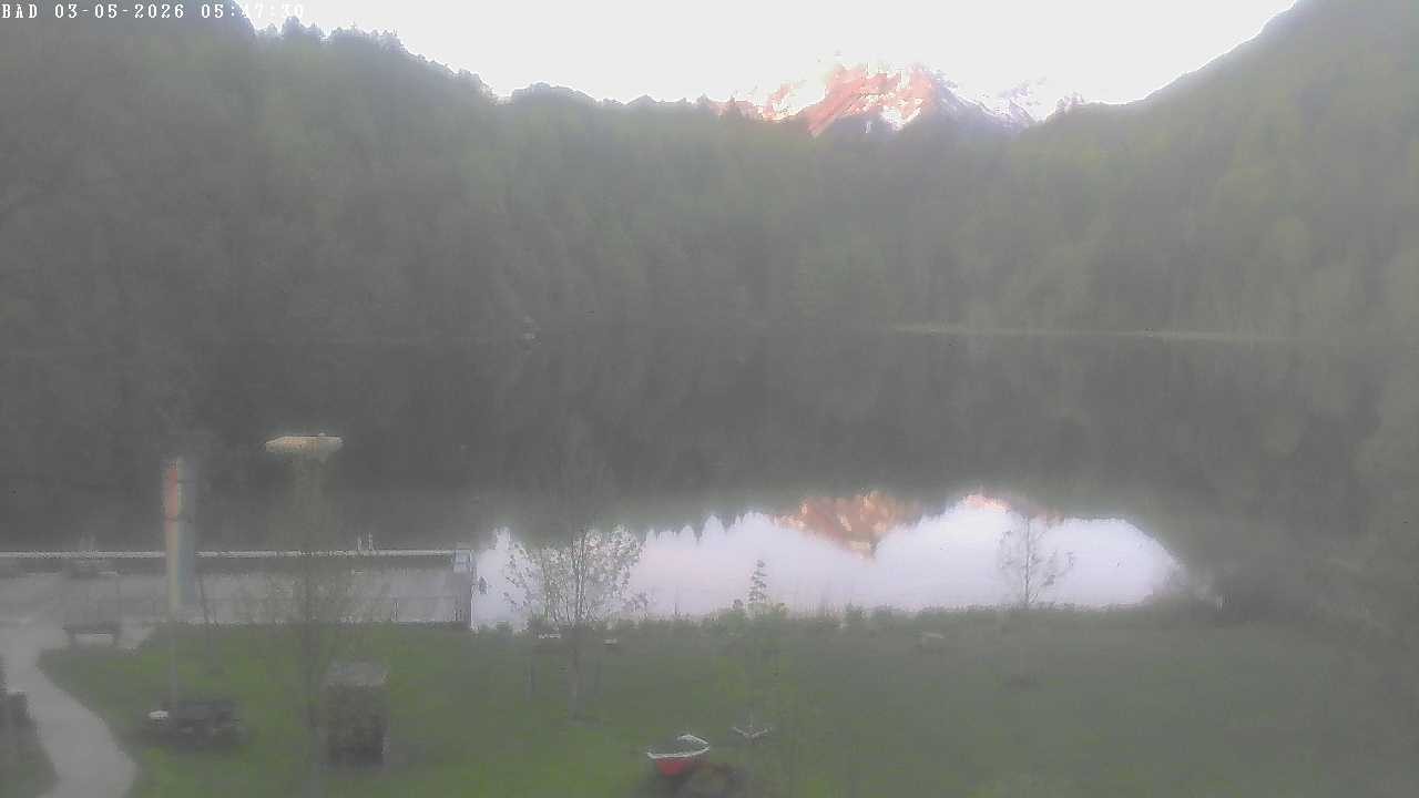 Archiv Foto Webcam Oberstdorf: Freibergsee Liegewiese