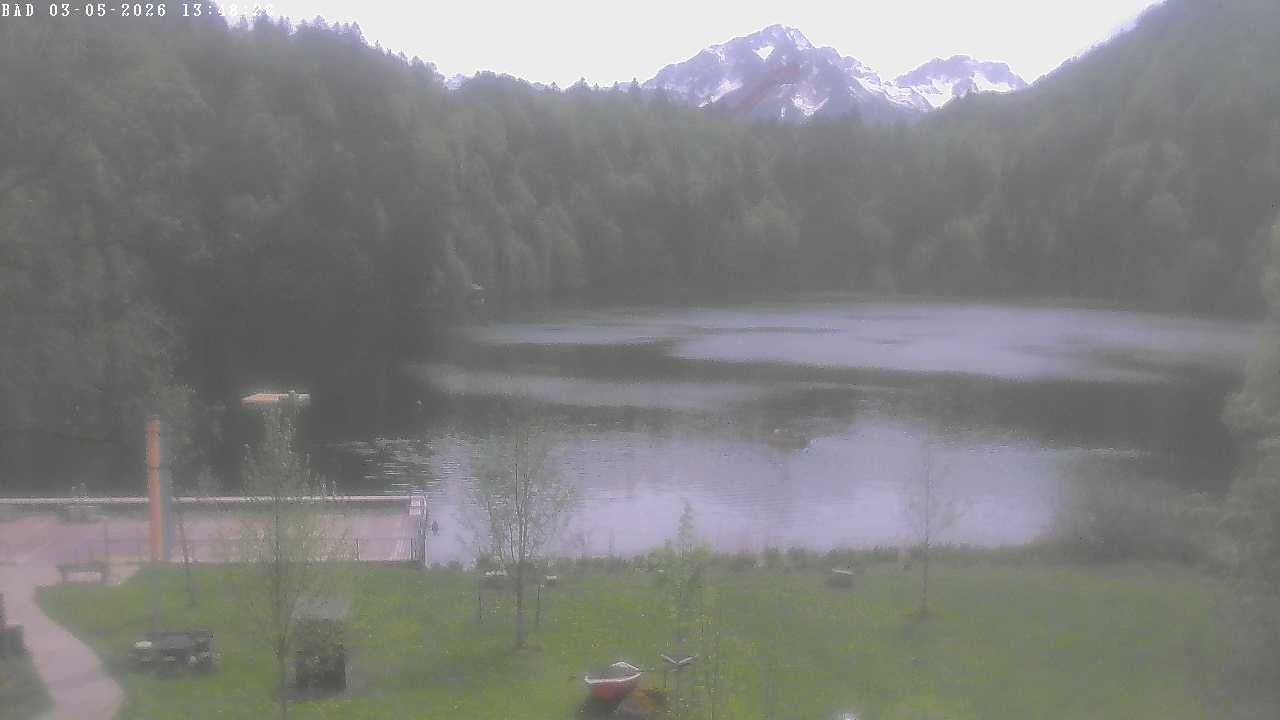 Archiv Foto Webcam Oberstdorf: Freibergsee Liegewiese