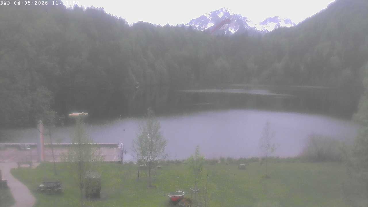Archiv Foto Webcam Oberstdorf: Freibergsee Liegewiese