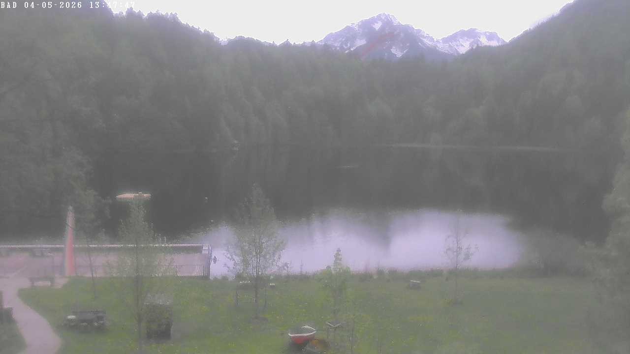 Archiv Foto Webcam Oberstdorf: Freibergsee Liegewiese