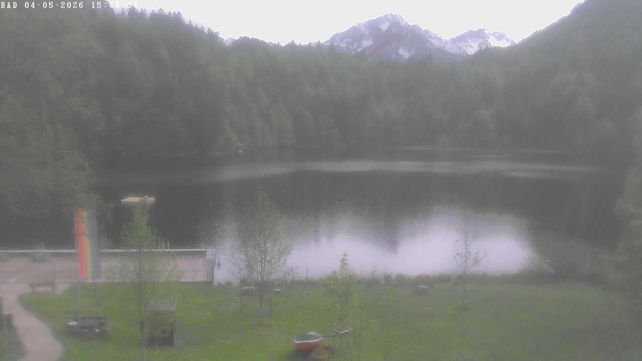 Archiv Foto Webcam Oberstdorf: Freibergsee Liegewiese