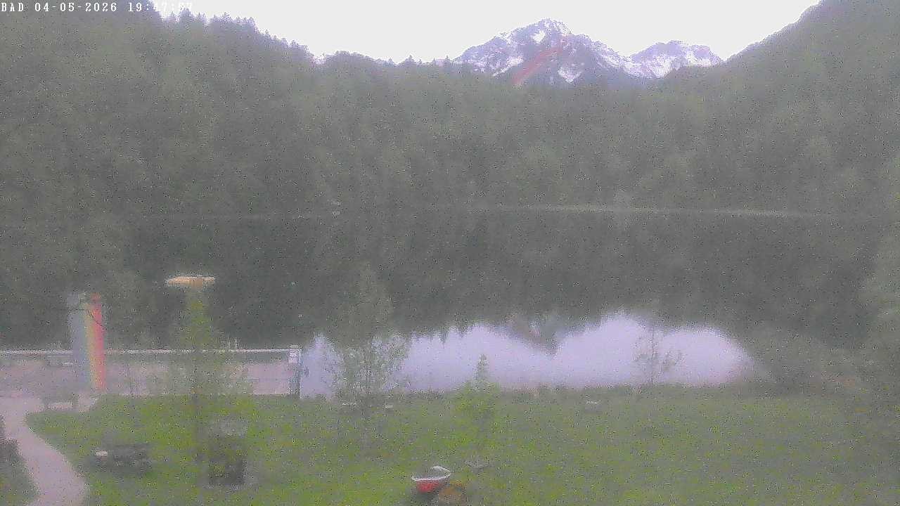 Archiv Foto Webcam Oberstdorf: Freibergsee Liegewiese
