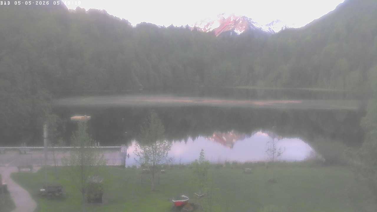 Archiv Foto Webcam Oberstdorf: Freibergsee Liegewiese