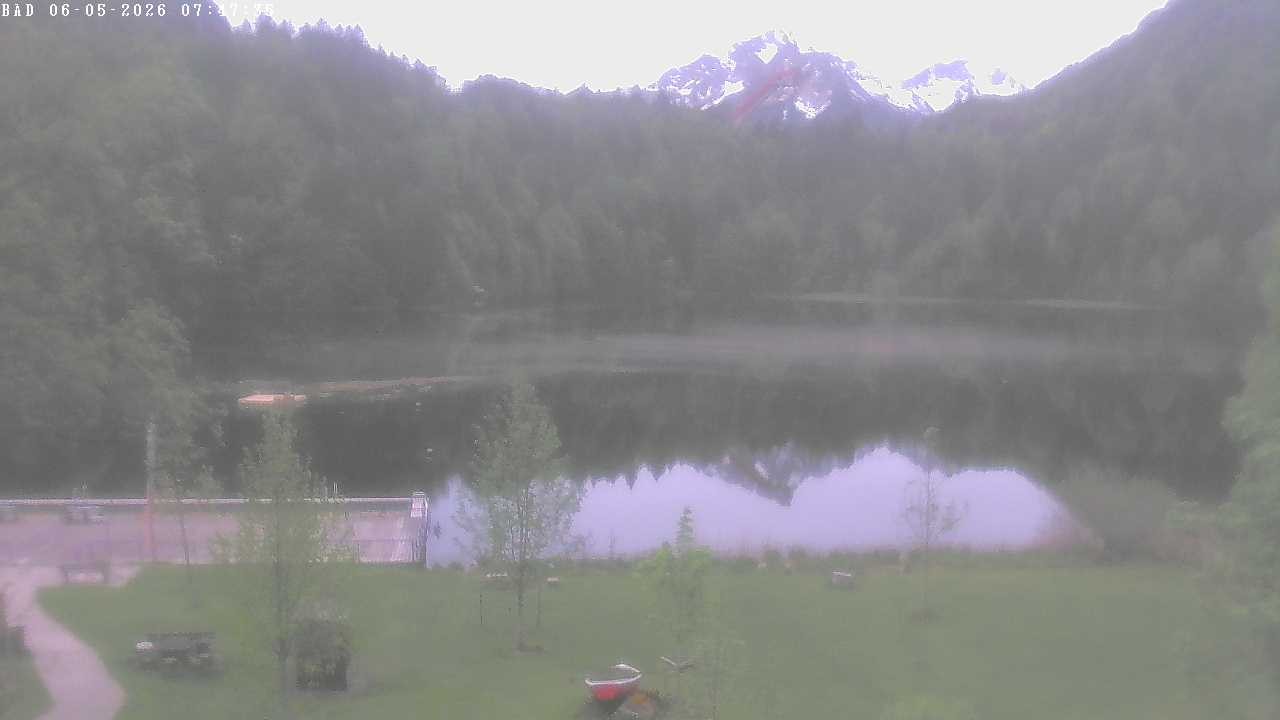 Archiv Foto Webcam Oberstdorf: Freibergsee Liegewiese