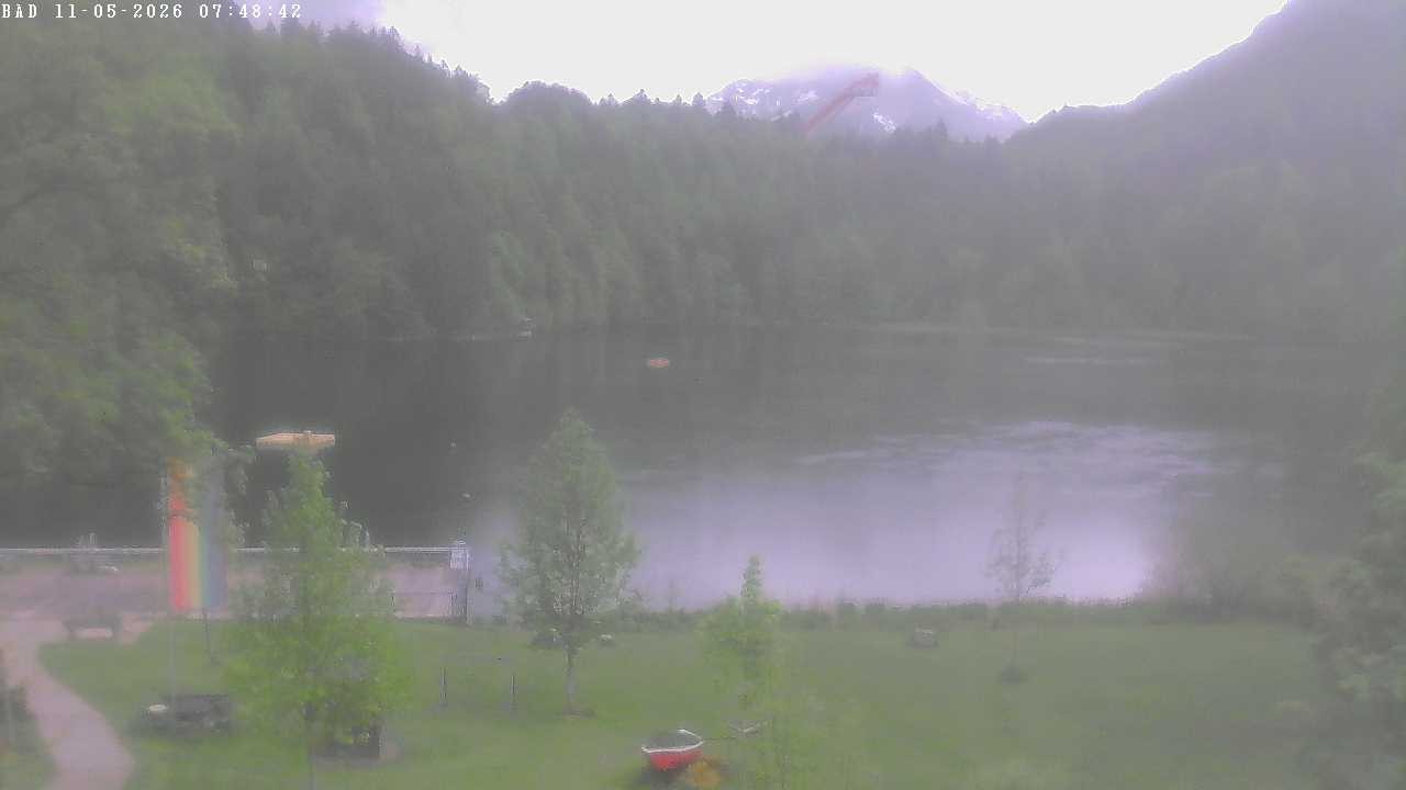 Archiv Foto Webcam Oberstdorf: Freibergsee Liegewiese