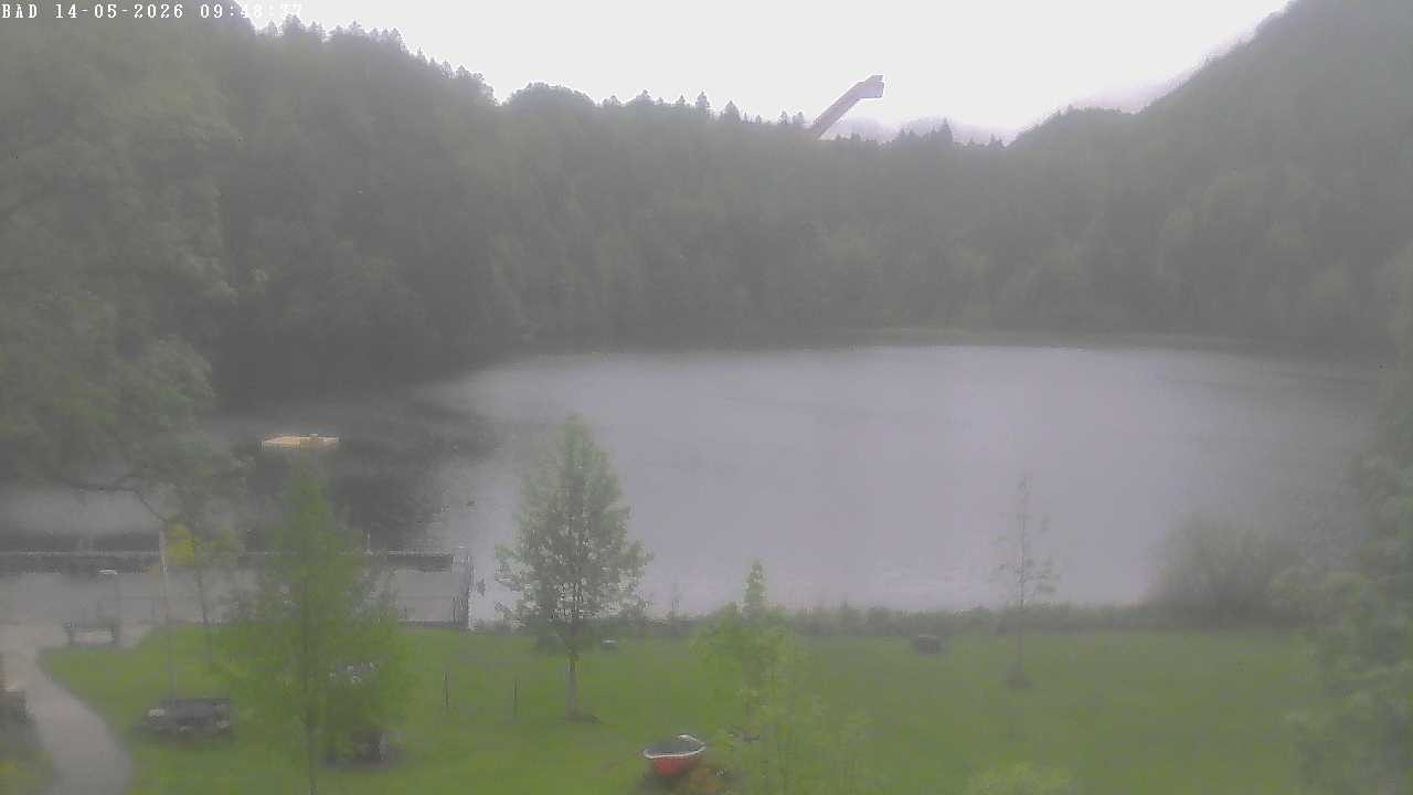 Archiv Foto Webcam Oberstdorf: Freibergsee Liegewiese