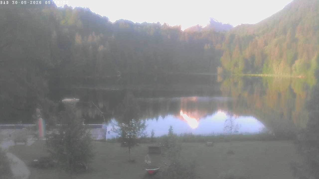 Archiv Foto Webcam Oberstdorf: Freibergsee Liegewiese