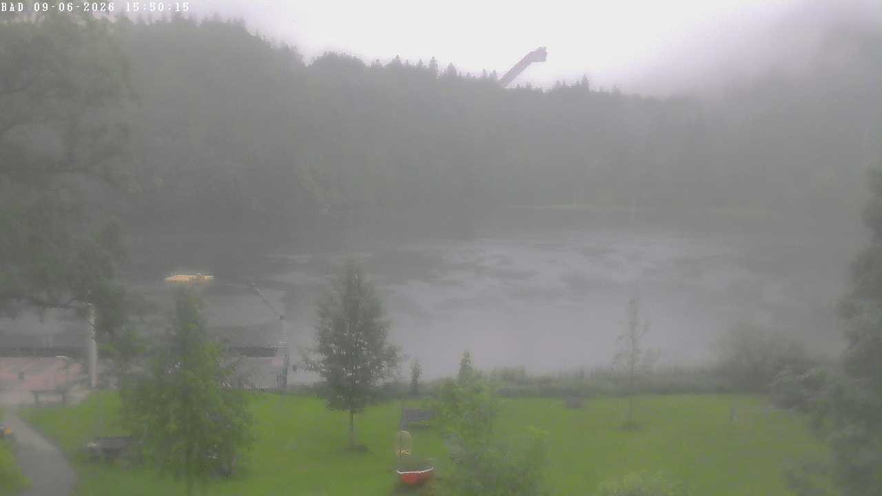 Archiv Foto Webcam Oberstdorf: Freibergsee Liegewiese