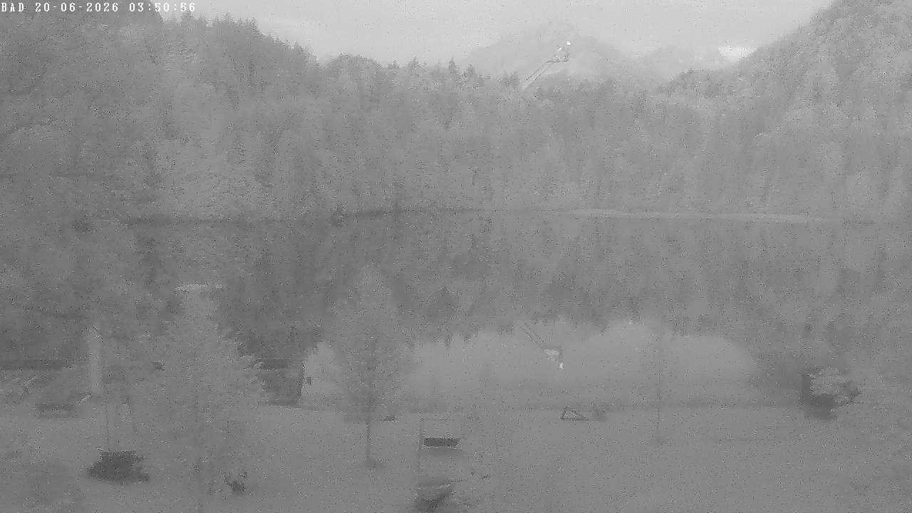 Archived image Webcam Oberstdorf: Freibergsee Sunbathing Area