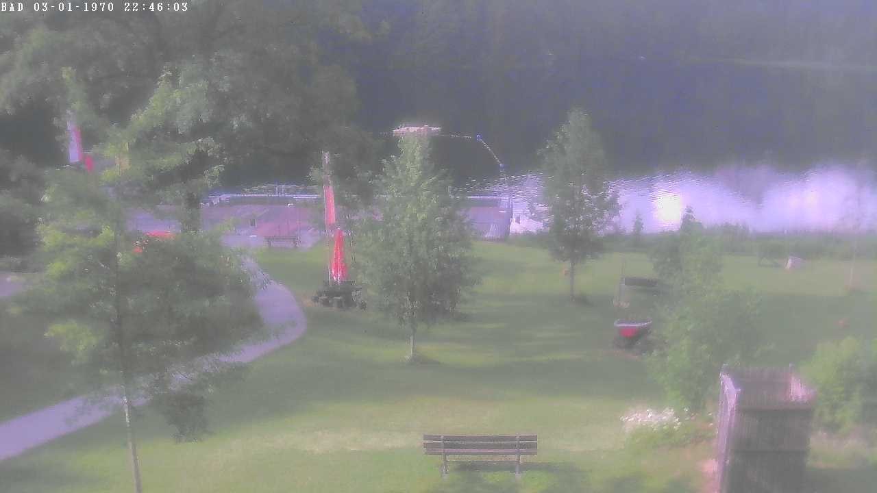 Archiv Foto Webcam Oberstdorf: Freibergsee Liegewiese