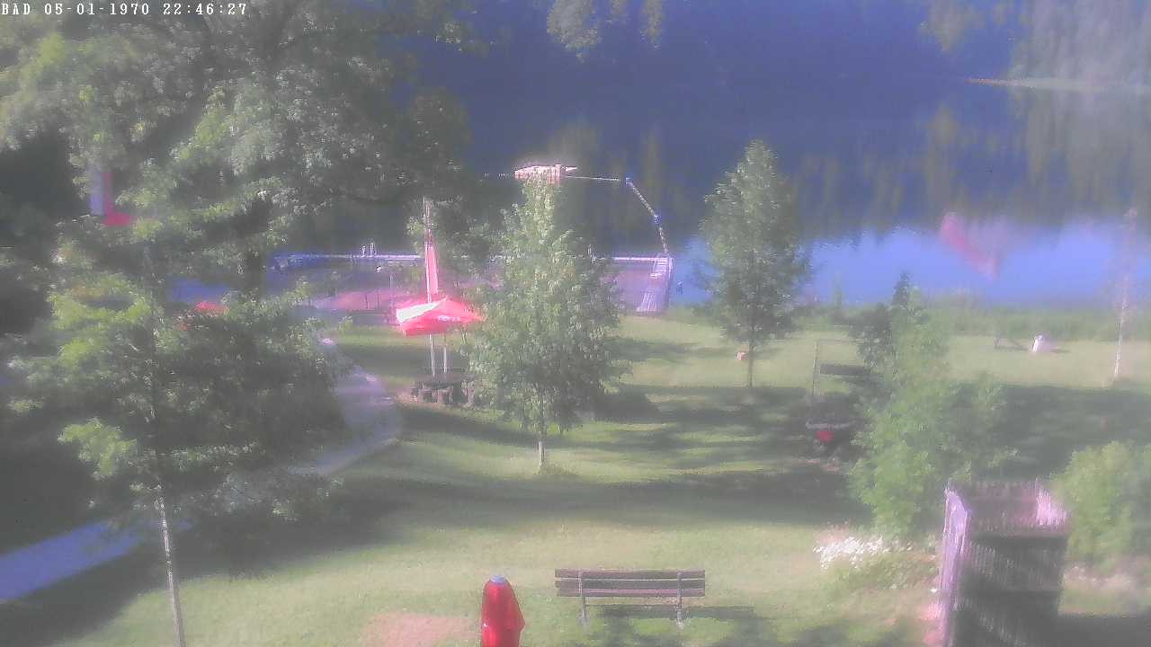 Archiv Foto Webcam Oberstdorf: Freibergsee Liegewiese