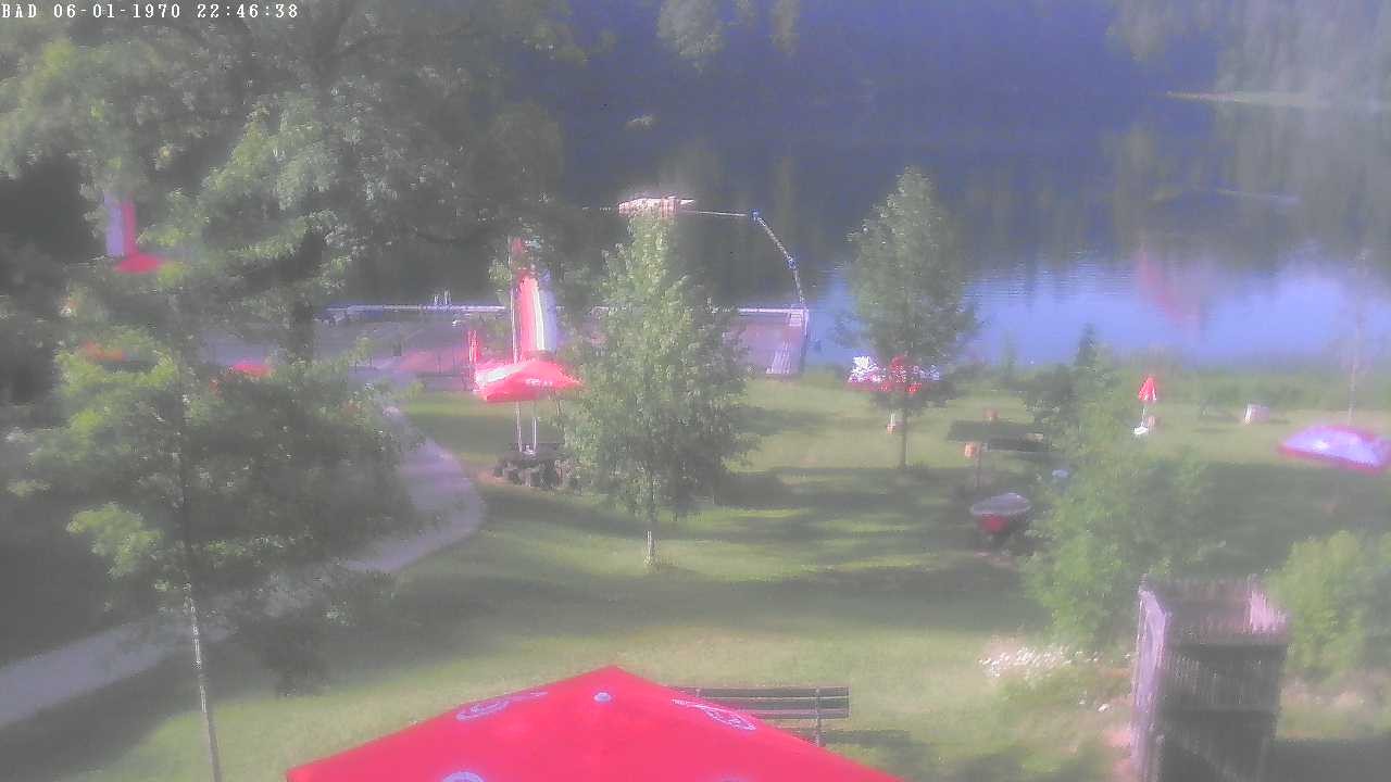 Archiv Foto Webcam Oberstdorf: Freibergsee Liegewiese