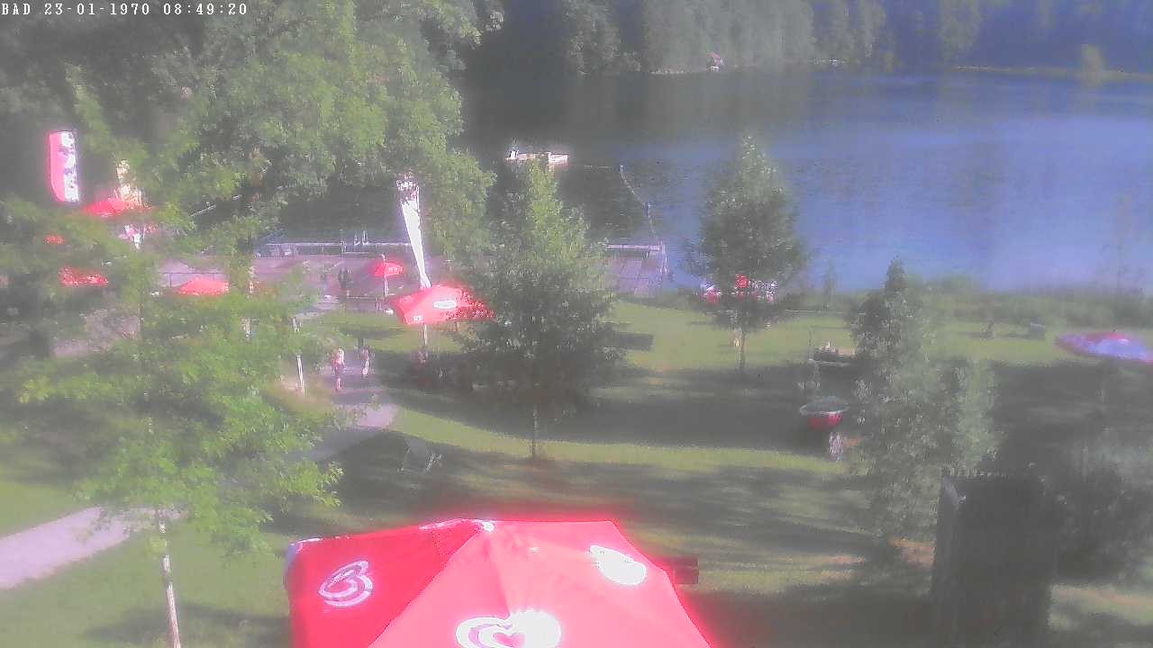 Archiv Foto Webcam Oberstdorf: Freibergsee Liegewiese