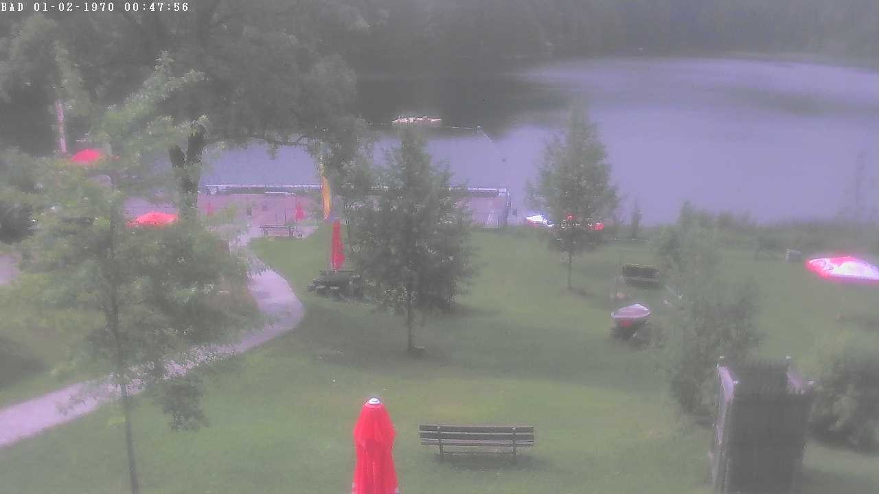 Archiv Foto Webcam Oberstdorf: Freibergsee Liegewiese